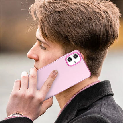 For Samsung Galaxy A06 Case TPU + PC Phone Back Cover Matte Translucent Design