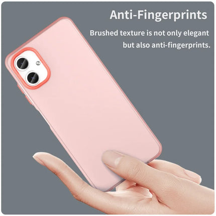 For Samsung Galaxy A06 Case TPU + PC Phone Back Cover Matte Translucent Design