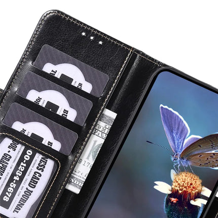 ABEEL For Samsung Galaxy A36 5G Case PU Leather Crazy Horse Texture Wallet Phone Cover