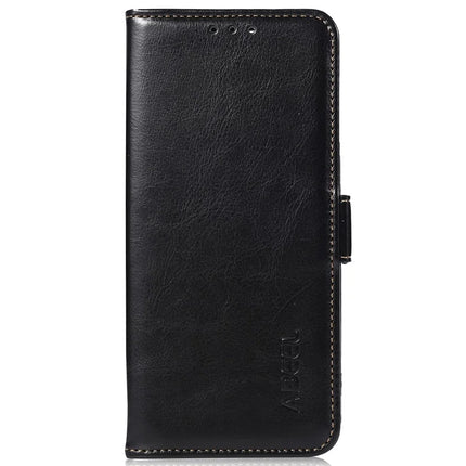ABEEL For Samsung Galaxy A36 5G Case PU Leather Crazy Horse Texture Wallet Phone Cover