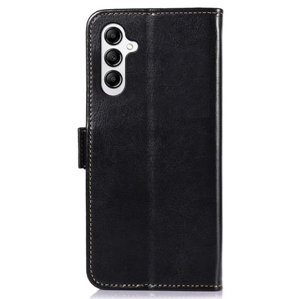 ABEEL For Samsung Galaxy A36 5G Case PU Leather Crazy Horse Texture Wallet Phone Cover