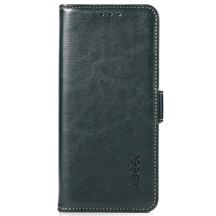 ABEEL For Samsung Galaxy A36 5G Case PU Leather Crazy Horse Texture Wallet Phone Cover