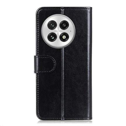 For OnePlus 13 Case Crazy Horse Texture PU Leather Phone Stand Cover
