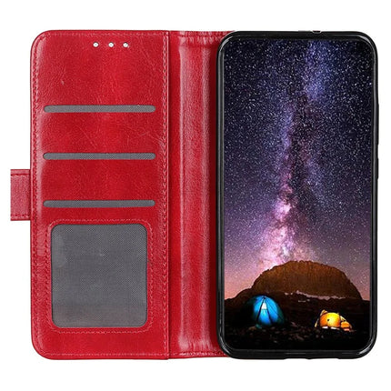 For OnePlus 13 Case Crazy Horse Texture PU Leather Phone Stand Cover