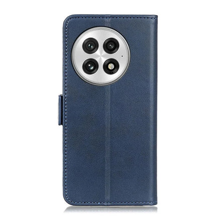 For OnePlus 13 Case Stand Cowhide Texture PU Leather Phone Cover
