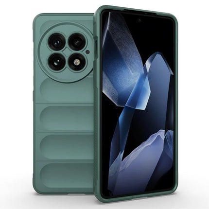 For OnePlus 13 Case Anti-Drop Soft TPU Rugged Phone Back Cover - Green