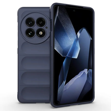 For OnePlus 13 Case Anti-Drop Soft TPU Rugged Phone Back Cover - Dark Blue