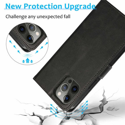 For iPhone 16 Pro Max Case Magnetic Detachable 2-in-1 Wallet Stand PU Leather Phone Cover