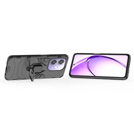 For Oppo A60 5G Case PC+TPU Protective Phone Cover with Ring Kickstand