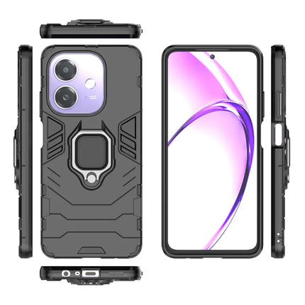 For Oppo A60 5G Case PC+TPU Protective Phone Cover with Ring Kickstand