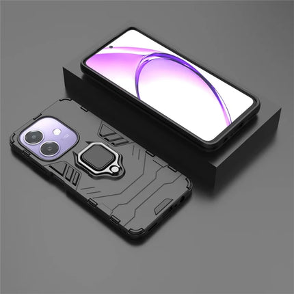 For Oppo A60 5G Case PC+TPU Protective Phone Cover with Ring Kickstand