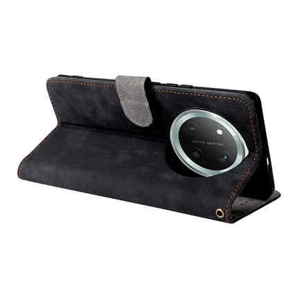Wallet Case for Honor X9c 5G / Magic7 Lite 5G / X60 Pro 5G RFID Blocking PU Leather Cover Stand View