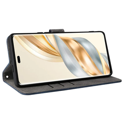 Wallet Case for Honor X9c 5G / Magic7 Lite 5G / X60 Pro 5G RFID Blocking PU Leather Cover Stand View