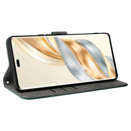 Wallet Case for Honor X9c 5G / Magic7 Lite 5G / X60 Pro 5G RFID Blocking PU Leather Cover Stand View