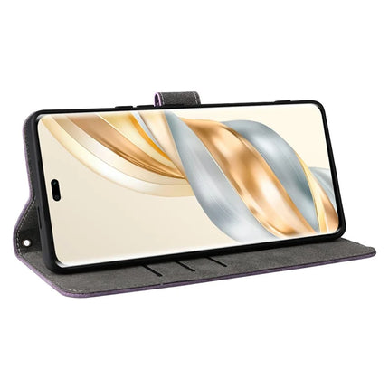 Wallet Case for Honor X9c 5G / Magic7 Lite 5G / X60 Pro 5G RFID Blocking PU Leather Cover Stand View