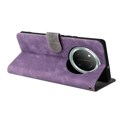 Wallet Case for Honor X9c 5G / Magic7 Lite 5G / X60 Pro 5G RFID Blocking PU Leather Cover Stand View