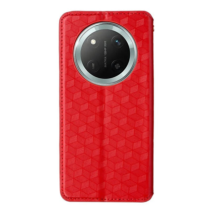 Wallet Case for Honor X9c 5G / Magic7 Lite 5G / X60 Pro 5G Rhombus Imprinted Leather Phone Cover