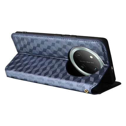 Wallet Case for Honor X9c 5G / Magic7 Lite 5G / X60 Pro 5G Rhombus Imprinted Leather Phone Cover