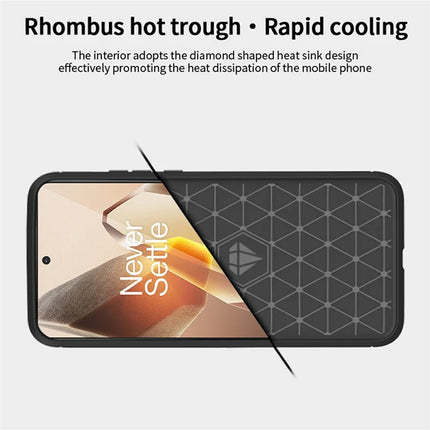 MOFI JK TPU Series-1 For OnePlus 13 Case Carbon Fiber Texture TPU Soft Phone Cover