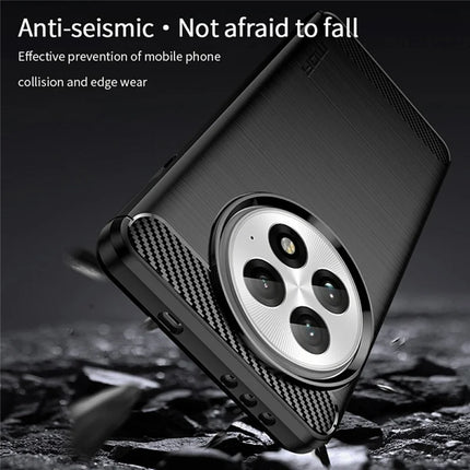 MOFI JK TPU Series-1 For OnePlus 13 Case Carbon Fiber Texture TPU Soft Phone Cover
