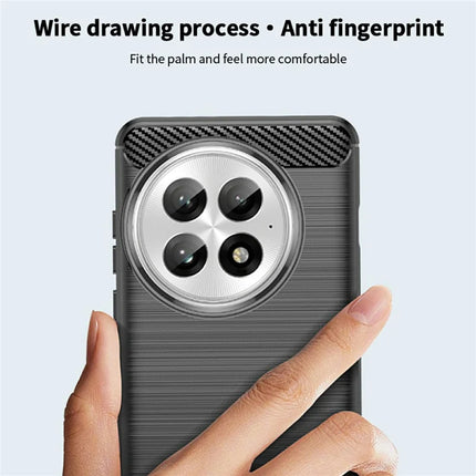MOFI JK TPU Series-1 For OnePlus 13 Case Carbon Fiber Texture TPU Soft Phone Cover