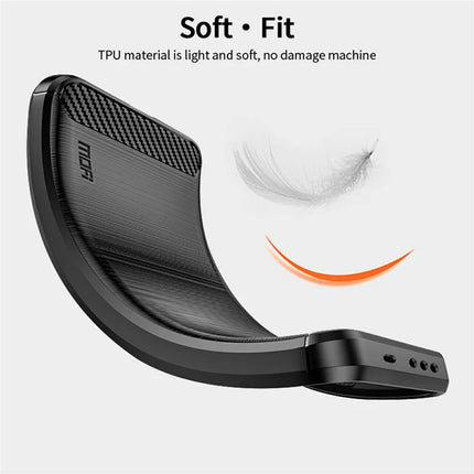 MOFI JK TPU Series-1 For OnePlus 13 Case Carbon Fiber Texture TPU Soft Phone Cover