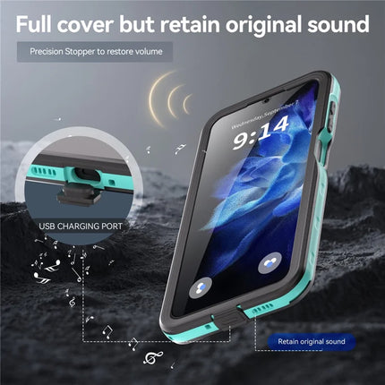 REDPEPPER For Samsung Galaxy A16 5G / 4G Case IP68 Waterproof PC+TPU Phone Cover