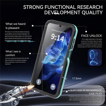 REDPEPPER For Samsung Galaxy A16 5G / 4G Case IP68 Waterproof PC+TPU Phone Cover