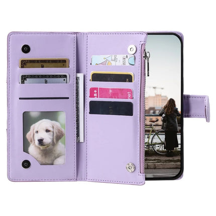 Style 012 for Samsung Galaxy A56 5G Case Zipper Pocket Glitter Leather Phone Cover