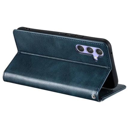 013 Style For Samsung Galaxy A56 5G Case PU Leather Anti-Fall Phone Cover with 6 Card Slots
