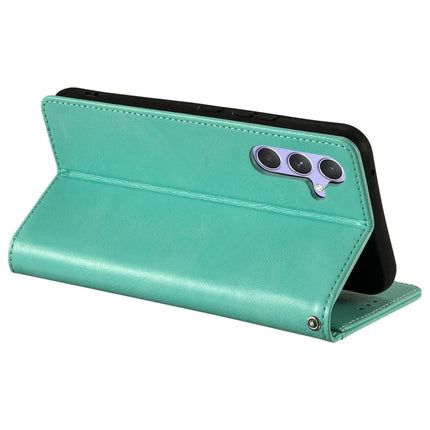 013 Style For Samsung Galaxy A56 5G Case PU Leather Anti-Fall Phone Cover with 6 Card Slots