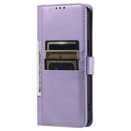 013 Style For Samsung Galaxy A56 5G Case PU Leather Anti-Fall Phone Cover with 6 Card Slots