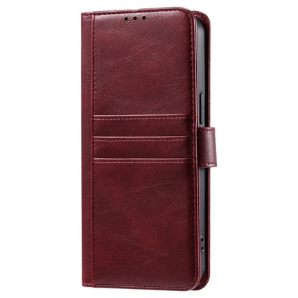 013 Style For Samsung Galaxy A56 5G Case PU Leather Anti-Fall Phone Cover with 6 Card Slots