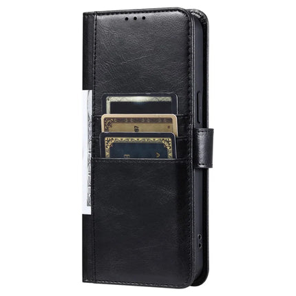 013 Style For Samsung Galaxy A56 5G Case PU Leather Anti-Fall Phone Cover with 6 Card Slots
