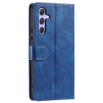 013 Style For Samsung Galaxy A56 5G Case PU Leather Anti-Fall Phone Cover with 6 Card Slots