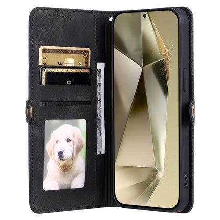 Style 016 For Samsung Galaxy A56 5G Case Skin Feel Totem Imprinted Wallet Leather Phone Cover