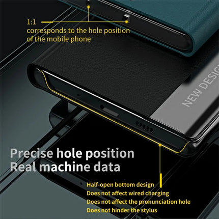 For Samsung Galaxy A36 5G Case Anti-Drop Leather Phone Cover with Stand