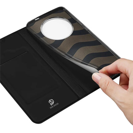 For Honor Magic7 Lite 5G / X60 Pro 5G / Honor X9c 5G Case DUX DUCIS Skin Pro Series Leather Stand Cover Card Holder