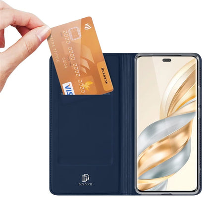 For Honor Magic7 Lite 5G / X60 Pro 5G / Honor X9c 5G Case DUX DUCIS Skin Pro Series Leather Stand Cover Card Holder