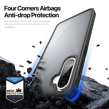 For Samsung Galaxy A56 5G / A36 5G Case DUX DUCIS Yind Series Matte Anti-Fingerprint TPU+PC Phone Back Cover