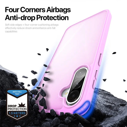 For Samsung Galaxy A56 5G / A36 5G Case DUX DUCIS Yind Series Matte Anti-Fingerprint TPU+PC Phone Back Cover