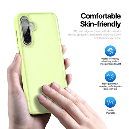 For Samsung Galaxy A56 5G / A36 5G Case DUX DUCIS Yind Series Matte Anti-Fingerprint TPU+PC Phone Back Cover
