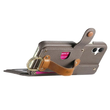 For Samsung Galaxy A06 Case RFID Blocking Zipper Wallet PU Leather Mobile Cover
