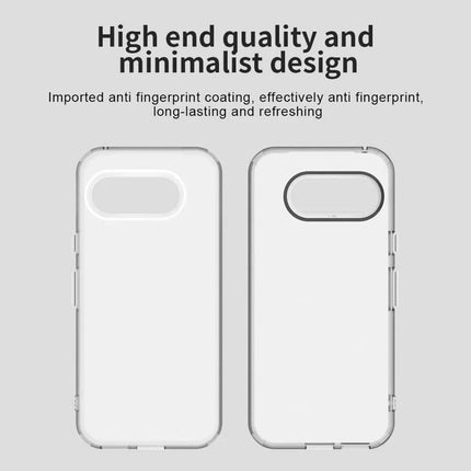 For Google Pixel 9a Case PC+TPU+PET Matte Anti-Drop Phone Back Cover