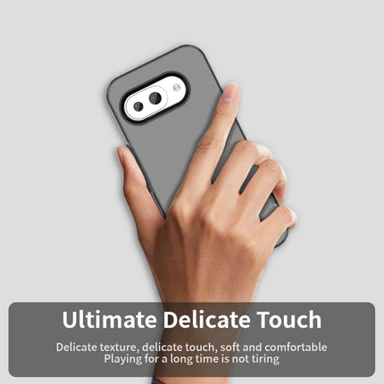 For Google Pixel 9a Case PC+TPU+PET Matte Anti-Drop Phone Back Cover