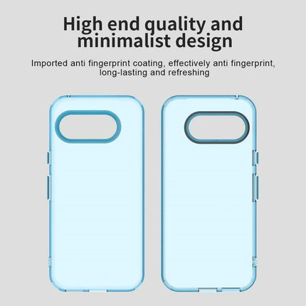For Google Pixel 9a Case PC+TPU+PET Matte Anti-Drop Phone Back Cover