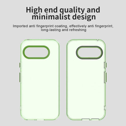 For Google Pixel 9a Case PC+TPU+PET Matte Anti-Drop Phone Back Cover