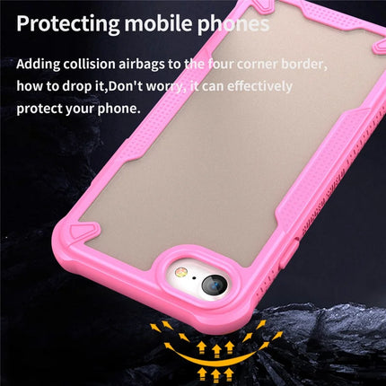 Protective Case for iPhone SE (2022) / (2020) / 8 / 7 / 6 / 6s PC+TPU Frosted Phone Back Cover