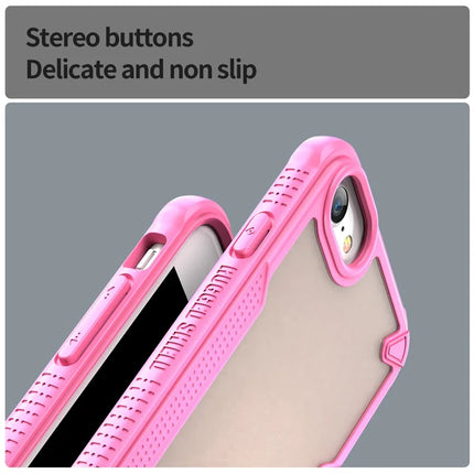 Protective Case for iPhone SE (2022) / (2020) / 8 / 7 / 6 / 6s PC+TPU Frosted Phone Back Cover