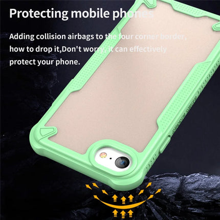 Protective Case for iPhone SE (2022) / (2020) / 8 / 7 / 6 / 6s PC+TPU Frosted Phone Back Cover